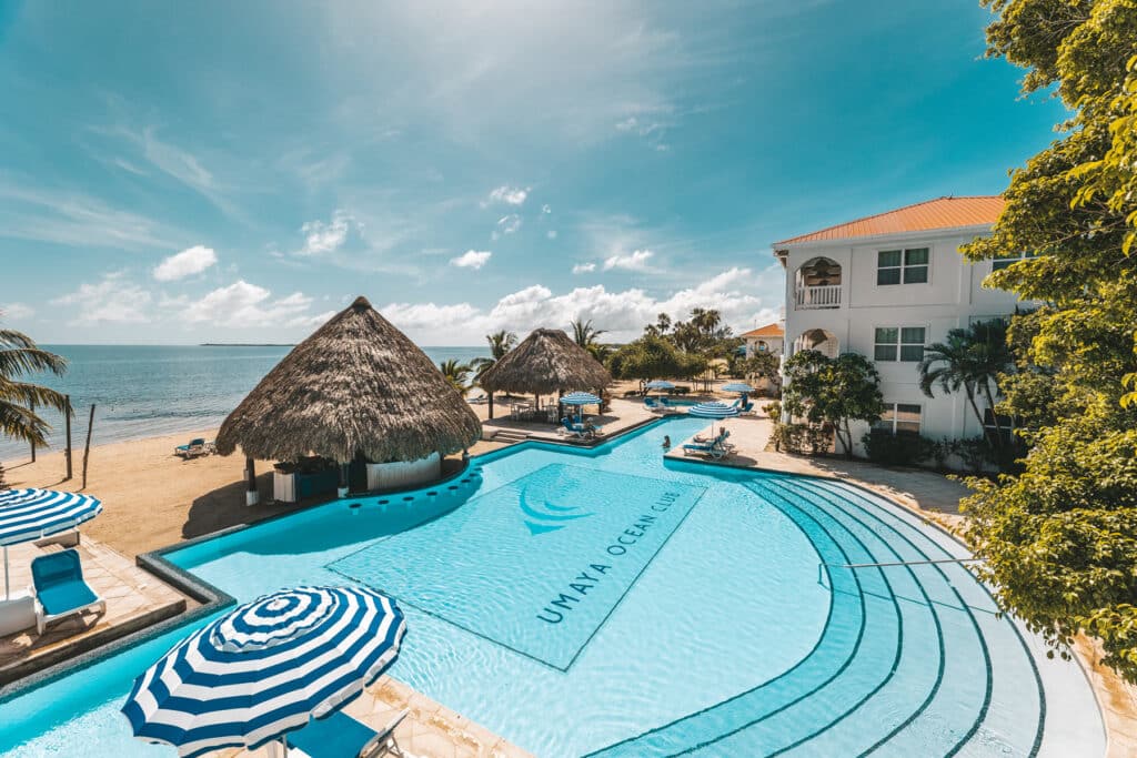 The main pool at Umaya Resort & Adventures